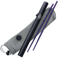 Kizer T309A3 Chopsticks  súprava titánových paličiek, fialová, 22 cm