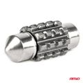 LED žiarovky CANBUS 12SMD Festoon C5W 3838 31mm White 12/24V AMiO-04247