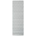 vidaXL Vonkajší koberec ARAKIL sivý 80x250 cm PP