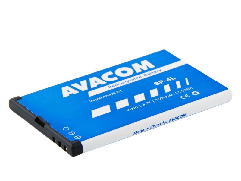 Batéria AVACOM GSNO-BP4L-S1500A do mobilu Nokia E55, E52, E90, Li-Ion 3,7 V 1500mAh (náhrada BP-4L)