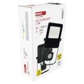 LED reflektor VISIO s pohybovým čidlom, 10W, neutrálna biela, čierný