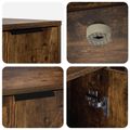 vidaXL Nábytok pre mačky Dymový dub 100 x 49 x 45 cm Kompozitné drevo