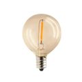 Forever Light LED Bulb E12 G40 0.5W 3V 24lm FL-2B gold 6pcs