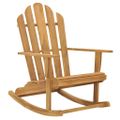 vidaXL Hojdacie kreslá Adirondack 2 ks masívne tíkové drevo