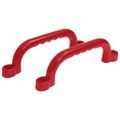 vidaXL Sedadlo hojdačky s lanovým rebríkom modré 37x15 cm PE