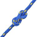 vidaXL Lodné polypropylénové lano 14 mm 250 m modré