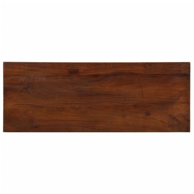 vidaXL Stolová doska 90x40x3,8 cm obdĺžnik masívne recyklované drevo