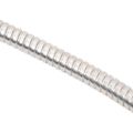 vidaXL Záhradná hadica s tryskou, strieborná 0,6" 22,5 m, oceľ