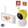 GoSmart Otočná detská opatrovateľka IP-500 GUARD s monitorom a WiFi