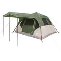 vidaXL Rodinný stan Zelená 305 x 275 x 190 cm Polyester a oceľ