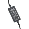 vidaXL Akváriová LED lampa 120-130 cm, hliník, IP67