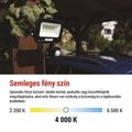 LED reflektor GLARO s pohybovým čidlom, 20 W, čierny, IP54, 2000 lm, neutrálna biela