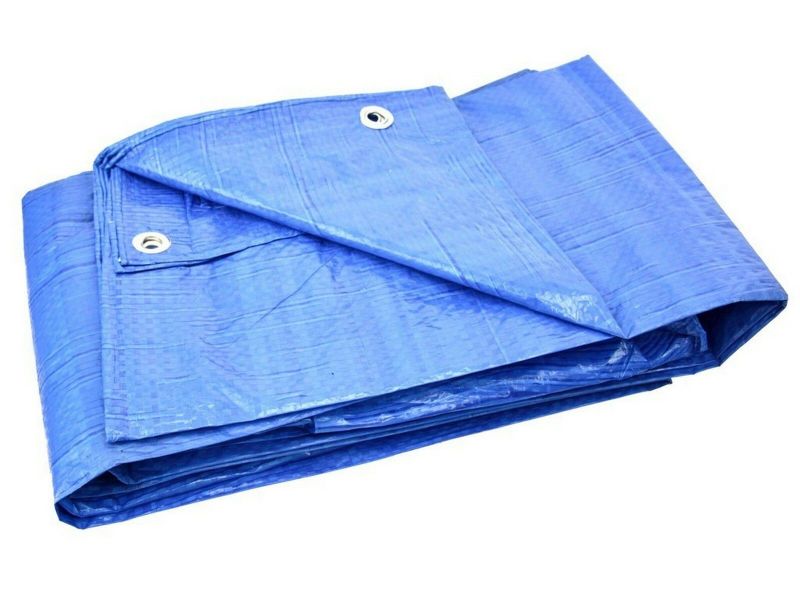 Plachta PP/PE nepromokavá STANDARD, modrá, 3x4m GEKO