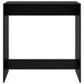 vidaXL Barový stôl 102 x 50 x 103,5 cm Kompozitné drevo Čierny dub