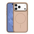 Ochranné puzdro Frame Thin Mag pre iPhone 17 Pro 6,3" / 18 Pro 6,3" hnedé