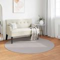vidaXL Koberec do interiéru LUGO Krémová Ø 200 CM Polyester