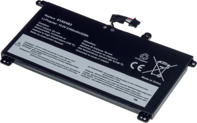 Batéria T6 Power pre Lenovo ThinkPad T570, T580, P51s, P52s, internal, 2100mAh, 32Wh, 4cell