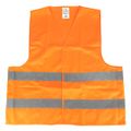 Reflexná vesta XXL oranžová s certifikátom AMiO-03985