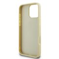 Puzdro Guess pre iPhone 16 Pro 6,3" GUHCP16LHG4SGD Fixné trblietavé Big 4G zlaté
