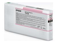 Epson T9136 - 200 ml - živá svetlo fialová - originálna - atramentová kazeta - pre SureColor SC-P5000 STD Spectro, SC-P5000 Violet, SC-P5000 Violet Spectro