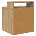 vidaXL Mačka Dom Dub artisan 42,5 x 40 x 53,5 cm Kompozitné drevo