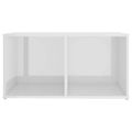 vidaXL TV skrinky 2 ks, lesklé biele 72x35x36,5 cm, kompozitné drevo