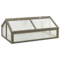 vidaXL Skleník 120x80x50 cm jedľové drevo