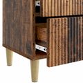 vidaXL Nočný stolík 2 ks Staré drevo 43 x 34,5 x 48 cm