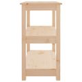vidaXL Konzolový stolík 80x40x74 cm masívne borovicové drevo
