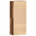 vidaXL Skriňa na topánky 80 x 39 x 178 cm Kompozitné drevo Staré drevo