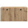 vidaXL Nástenná TV skrinka 59,5 x 31 x 30 cm Dub artisan
