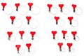 Hadičová spona s motýľom MECHANIC CONNECT SET 20, 10-44mm, 20ks SIXTOL