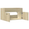 vidaXL Skrinka na umývadlo dub sonoma 90x38,5x46 cm kompozitné drevo