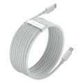 Baseus Simple Wisdom Súprava dátového kábla USB-C na Lightning PD 20W (2 ks/sada) 1,5 m biela