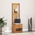 vidaXL Halový strom SANDNES 45x40x159,5 cm masívna borovica