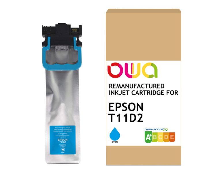 OWA ARMOR ink kompatibilný s Epson C13T11D240, modrá/cyan