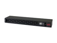 Rozvodná jednotka PDU (na montáž na regál) - AC 200/208/230 V - 2300 VA - Ethernet 10/100 - vstup: IEC 60320 C14 - výstupné konektory: 8 (power IEC 60320 C13) - 1U - 1.98 m kábel - pre P/N: SRTL2K2RM1UWC, SRTL2K2RM1UWNC, SRTL3KRM1UIC, SRTL3KRM1UWC, SRTL3KRM1UWNC