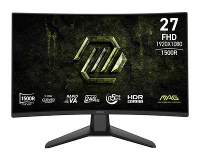 MSI MAG/274CF X24/27''/VA/FHD/240Hz/0,5ms/Čierna/3R