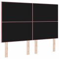 vidaXL Zadné čelo Ružová 144 cm Zamat