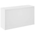 vidaXL Lavica na topánky, biela 80x24x45 cm