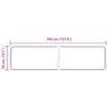 vidaXL Behúň MARSA Sivá 50 x 350 cm Polyester a PVC