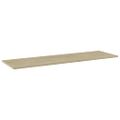vidaXL Prídavné police 4 ks, dub sonoma 100x30x1,5 cm, drevotrieska