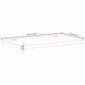 vidaXL Doska stolíka 100x60x4 cm masívny buk