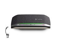 HP Poly Sync 20-M - Smartfón - Bluetooth - káblový, bezdrôtový - USB-A, USB-C - čierna - certifikované pre Microsoft Teams