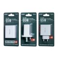 NÁSTENNÁ NABÍJAČKA KIDDY SERIES 65w RP-U125 USB/USB-C BIELA