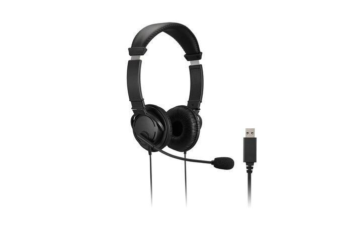 HiFi USB slúchadlá s mikrofónom a tlačidlami