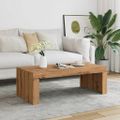 vidaXL Konferenčný stolík dub artisan 102x50x35 cm kompozitné drevo