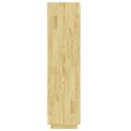 vidaXL Knižnica/deliaca stena 60x35x135 cm, borovicový masív