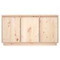 vidaXL Komoda 111x34x75 cm borovicový masív