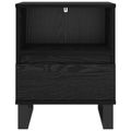 vidaXL Skriňa pod posteľ Čierny dub 40 x 35 x 50 cm Kompozitné drevo